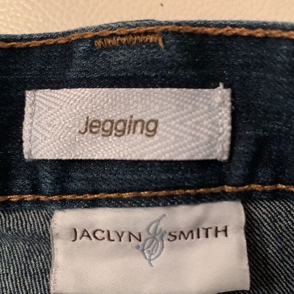Jaclyn Smith Jeggings Dark Wash Size 6 - Picture 10 of 11